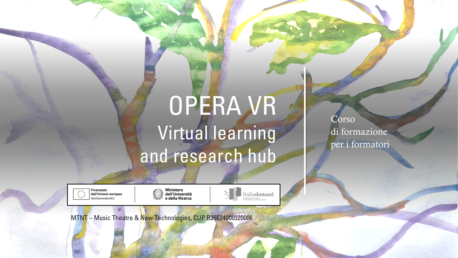 Corso di Formazione Opera VR – Children